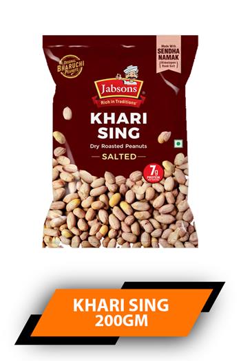 Jabsons Khari Sing Dry Roasted Peanuts 200gm